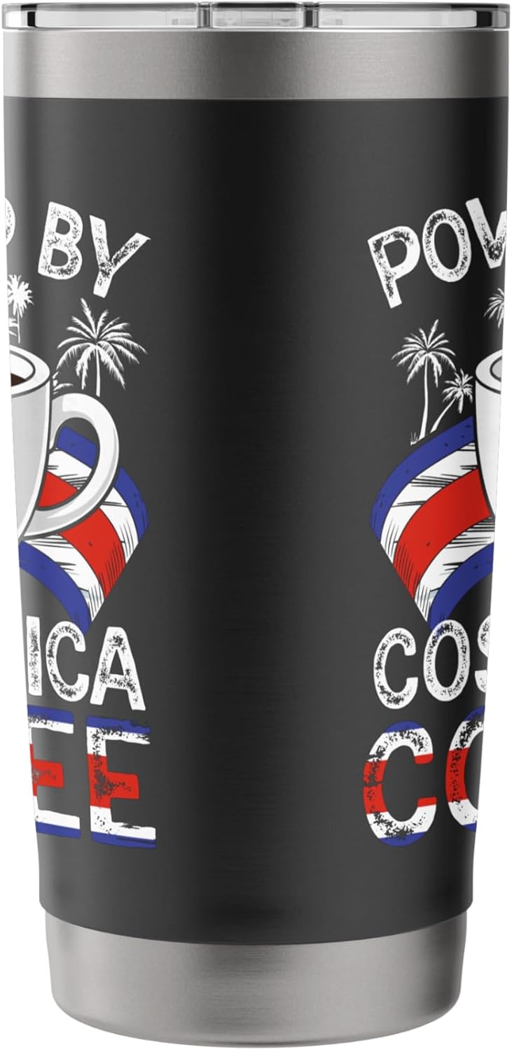 Costa Rica Rica Coffee Lover Vacation Travel Costa Rica Stainless Steel Insulated Tumbler