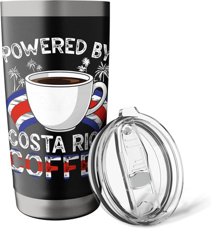 Costa Rica Rica Coffee Lover Vacation Travel Costa Rica Stainless Steel Insulated Tumbler