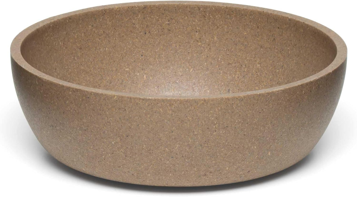 Dolce Bamboo - Eco-Friendly Pet Bowls & Dishes for Dog, Cats, Puppy Food and Water Bowl -Sustainable and Dishwasher Safe, Made with Real Bamboo