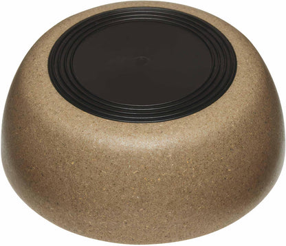 Dolce Bamboo - Eco-Friendly Pet Bowls & Dishes for Dog, Cats, Puppy Food and Water Bowl -Sustainable and Dishwasher Safe, Made with Real Bamboo