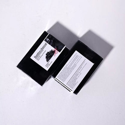 100G Bamboo Charcoal Soap Natural Organic Activated Charcoal Private Label Handmade Blackhead Removal Black Soap