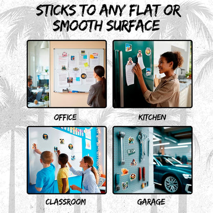 Sloth Magnet 4 Inch 2-Pack Lazy Climber – Strong Vinyl Decorative Animal Magnets for Fridge Locker Kitchen Office – Cute Fun Aesthetic Cool Durable & Long-Lasting Souvenir ID44999