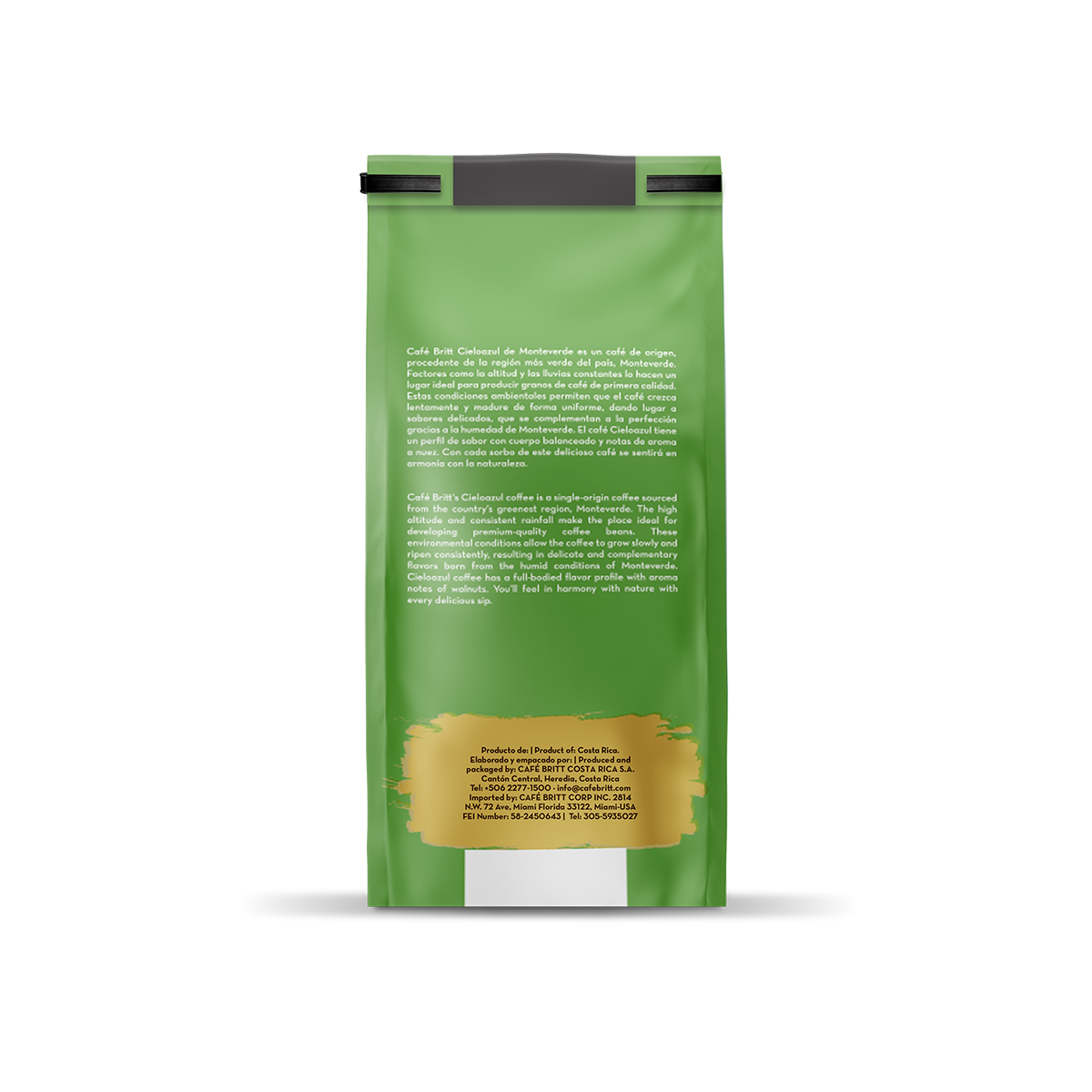 COSTA RICAN CIELOAZUL COFFEE from MONTEVERDE