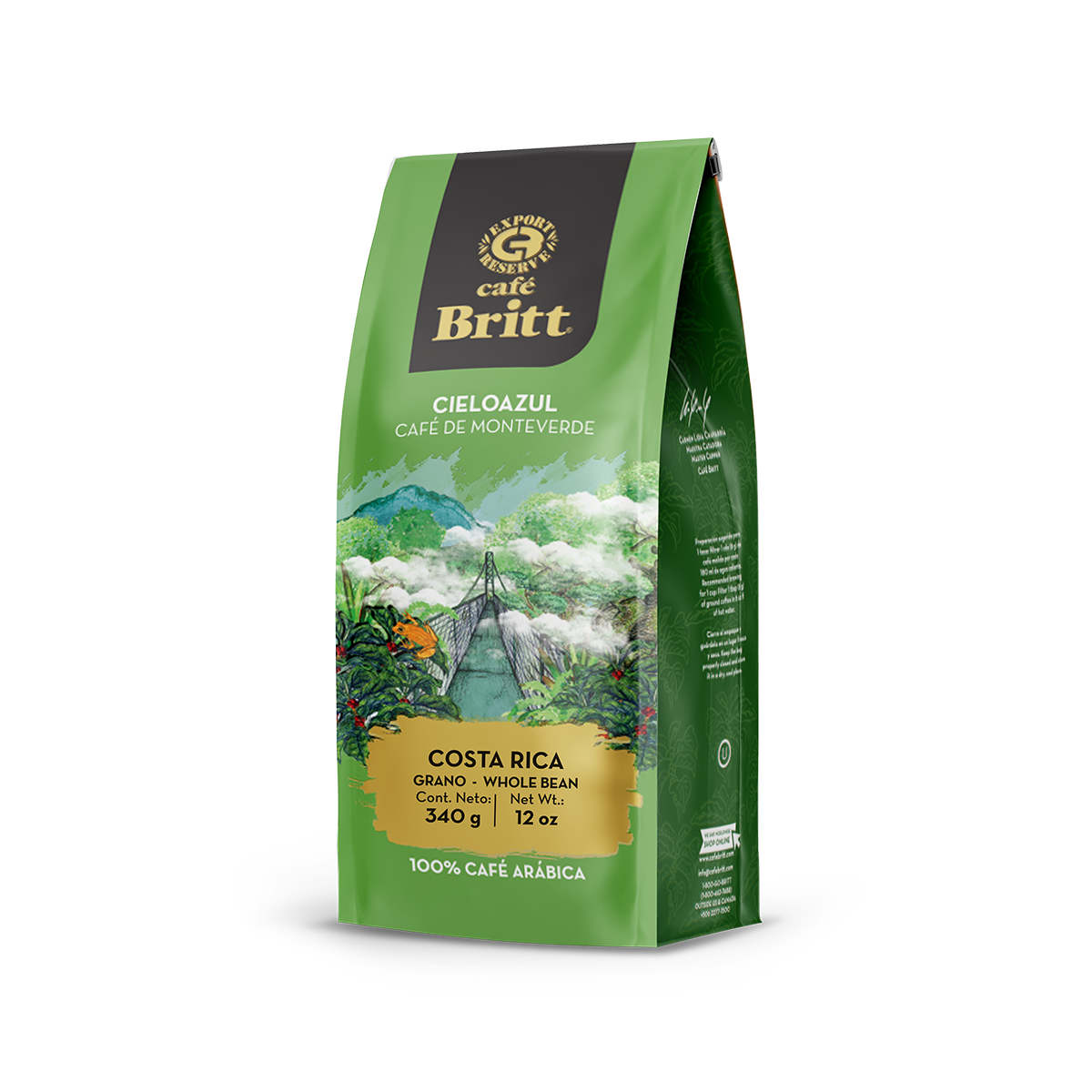 COSTA RICAN CIELOAZUL COFFEE from MONTEVERDE
